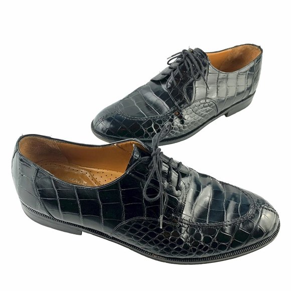 CHURCH’S Prima Classe Handmade Alligator Skin Split Toe Oxford‎ - Picture 11 of 11